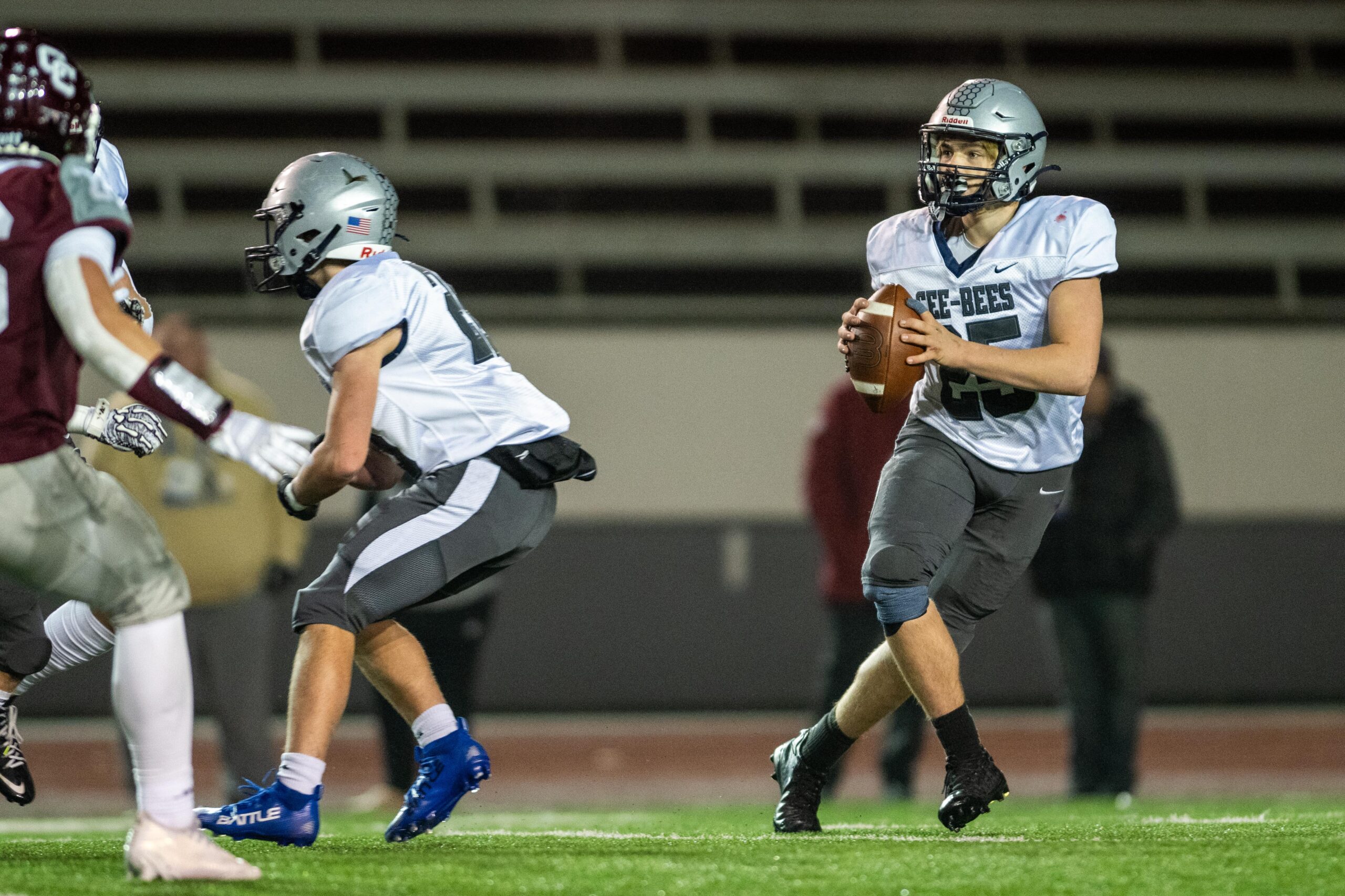 Clay-Battelle falls to Wheeling Central in Class A state football championship